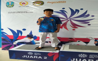 Siswa MTsN 3 Mojokerto Raih Juara 2 Kyorugi di Kejurprov Taekwondo Jatim 2025