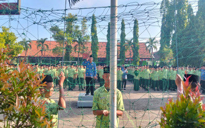 MTsN 3 Mojokerto Selenggarakan Upacara Peringatan Hari Kesaktian Pancasila