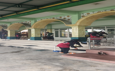MTsN 3 Mojokerto Gelar Aksi Bersih-Bersih Masjid Serempak Sambut Ramadan 1447 H